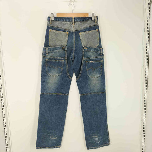 JINMA デザインダブルニーパンツ メンズ US:30-31