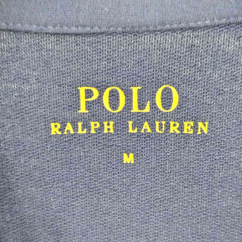 ポロラルフローレン POLO RALPH LAUREN ポニー刺繍 ミニテリー 開襟 オープンカラー ポケット パジャマ シャツ メンズ import:M