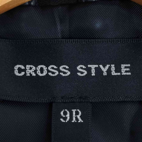 CROSS STYLE シェイプ シープレザー ジャケット レディース 9R