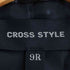 CROSS STYLE シェイプ シープレザー ジャケット レディース 9R