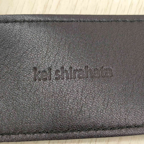 ケイシラハタ kei shirahata ダブルリングベルト レディース