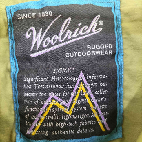 ウールリッチ WOOLRICH 90S アシックス期 アノラックパーカー メンズ import:S