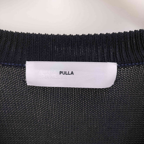 トーガプルラ TOGA PULLA 21SS NYLON COTTON MESH SHEER KNIT CARDIGAN レディース JPN:36
