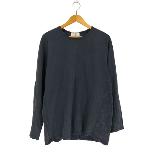 レミーラ remilla サイド切替 ペイズリー柄 ロングスリーブTシャツ メンズ JPN:XL