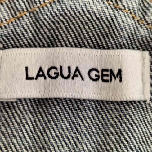 ラグアジェム LAGUA GEM BLEUET DENIM OVERALLS デニム オーバーオール レディース S