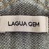 ラグアジェム LAGUA GEM BLEUET DENIM OVERALLS デニム オーバーオール レディース S