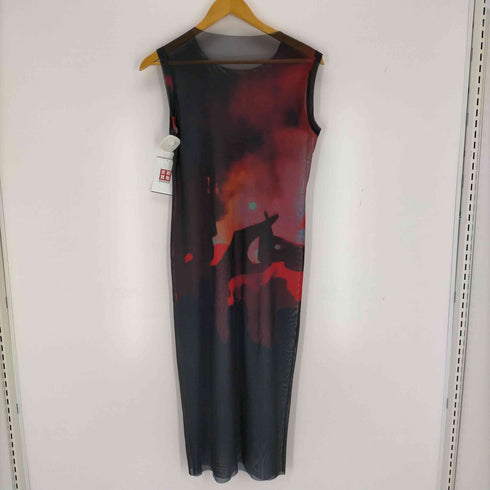 VOLTAGE CONTROL FILTER PHOTO PRINT POWER DRESS レディース