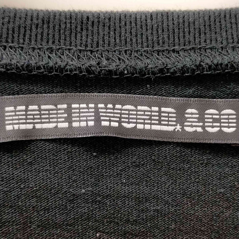 MADE IN WORLD&CO プリントs/s Tシャツ メンズ FREE