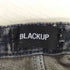 BLACKUP ブリーチ カットオフ フレア デニムパンツ レディース S