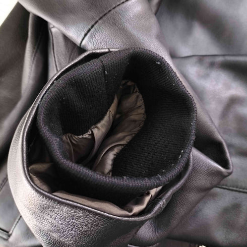 ユナイテッドアローズ UNITED ARROWS シープスキン レザー ジップ ブルゾン メンズ JPN:L