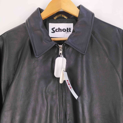 ショット Schott 別注 トラッカー ブルゾン シープレザー ジャケット メンズ import:L