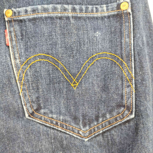 リーバイス Levis 201 復刻 ボタン裏3496 シンチバック ボタンフライ デニムパンツ メンズ W30/L34