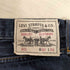 リーバイス Levis 201 復刻 ボタン裏3496 シンチバック ボタンフライ デニムパンツ メンズ W30/L34