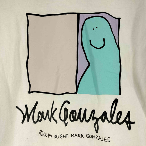 マークゴンザレス Mark Gonzales 両面プリント S/S Tシャツ レディース import:M