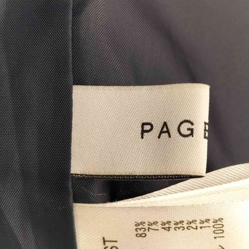 ページボーイ PAGEBOY シャギーブレザーコート レディース FREE