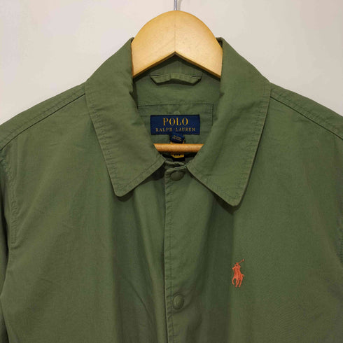 ポロラルフローレン POLO RALPH LAUREN ポニー刺繍 ポプリン コーチジャケット メンズ import:S