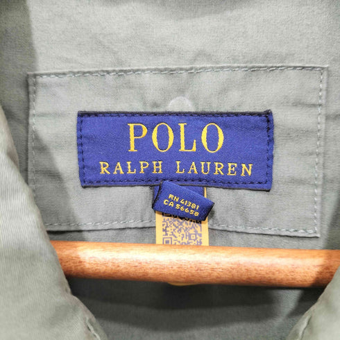 ポロラルフローレン POLO RALPH LAUREN ポニー刺繍 ポプリン コーチジャケット メンズ import:S
