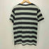 ベルバシーン Velva Sheen ボーダー柄 USA製 ショートスリーブポケットVネックTシャツ メンズ MEDIUM