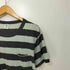 ベルバシーン Velva Sheen ボーダー柄 USA製 ショートスリーブポケットVネックTシャツ メンズ MEDIUM