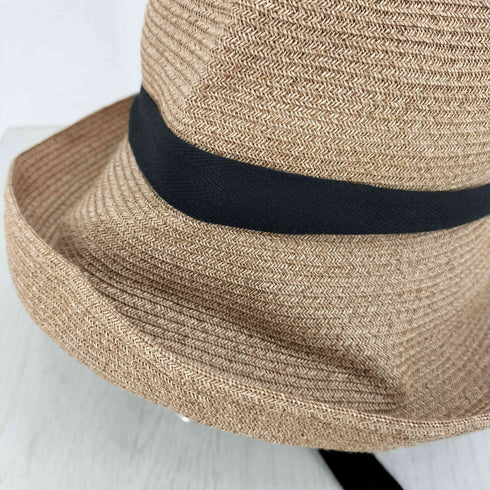 マチュアーハ mature ha. BOXED HAT ボックスハット ガーデンリボン レディース