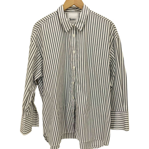 オペークドットクリップ OPAQUE.CLIP SHIRT バックフリルシャツ レディース JPN:M