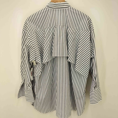オペークドットクリップ OPAQUE.CLIP SHIRT バックフリルシャツ レディース JPN:M
