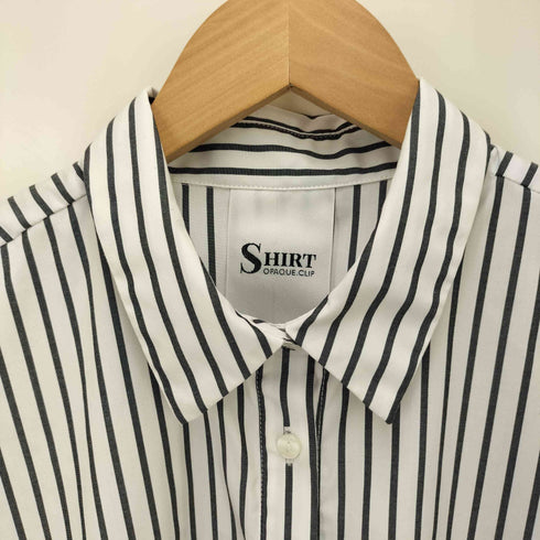オペークドットクリップ OPAQUE.CLIP SHIRT バックフリルシャツ レディース JPN:M
