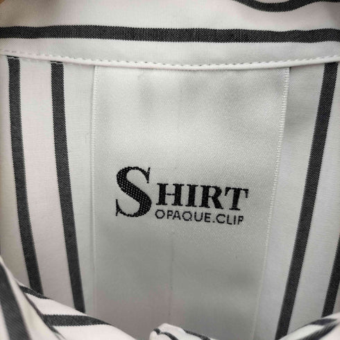 オペークドットクリップ OPAQUE.CLIP SHIRT バックフリルシャツ レディース JPN:M