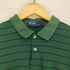 ポロバイラルフローレン Polo by RALPH LAUREN ポニー刺繍 コットンボーダー S/Sポロシャツ メンズ JPN:L