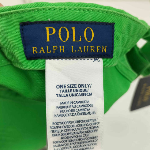 ポロラルフローレン POLO RALPH LAUREN ポニー刺繍 6パネルキャップ CLS SPRT CAP メンズ ONE SIZE
