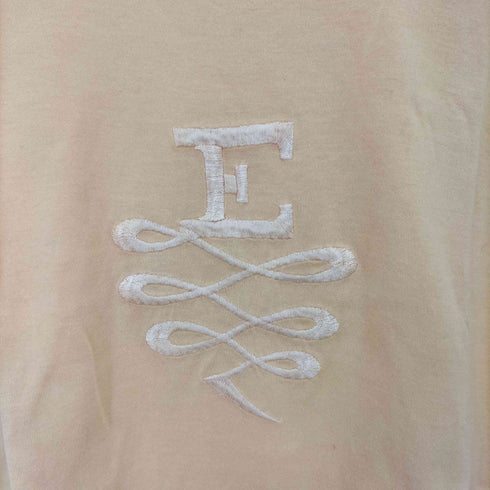 エスカーダ ESCADA フロント 刺繍 S/S クルーネック Tシャツ レディース 34