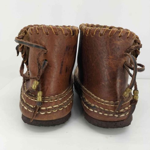 BOOTLEGGERS Pueblo クレープソール マウンテン モカシン ブーツ メンズ 9