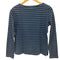 マーガレットハウエル MARGARET HOWELL 90-00S 旧タグ コットン ボーダー L/S クルーネック Tシャツ レディース 2