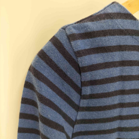 マーガレットハウエル MARGARET HOWELL 90-00S 旧タグ コットン ボーダー L/S クルーネック Tシャツ レディース 2