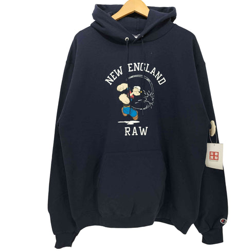 チャンピオン Champion カートゥーン アニメプリント L/S プルオーバー パーカー メンズ import:L
