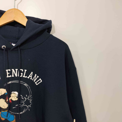 チャンピオン Champion カートゥーン アニメプリント L/S プルオーバー パーカー メンズ import:L
