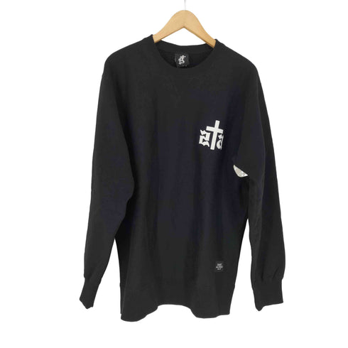 SAINT ALFRED MADE IN CANADA ロゴプリントVガゼットスウェット STREET メンズ JPN:L