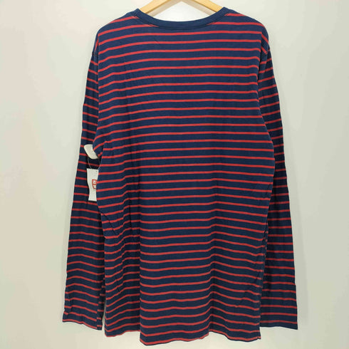 オンリーニューヨーク ONLY NY USA製 ボーダー L/S クルーネックTシャツ メンズ import:XL
