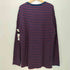 オンリーニューヨーク ONLY NY USA製 ボーダー L/S クルーネックTシャツ メンズ import:XL