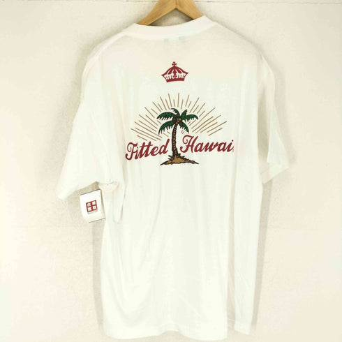 FITTED バックプリントTシャツ MADE IN USA メンズ L