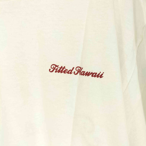 FITTED バックプリントTシャツ MADE IN USA メンズ L