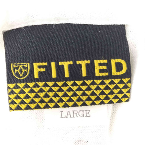FITTED バックプリントTシャツ MADE IN USA メンズ L