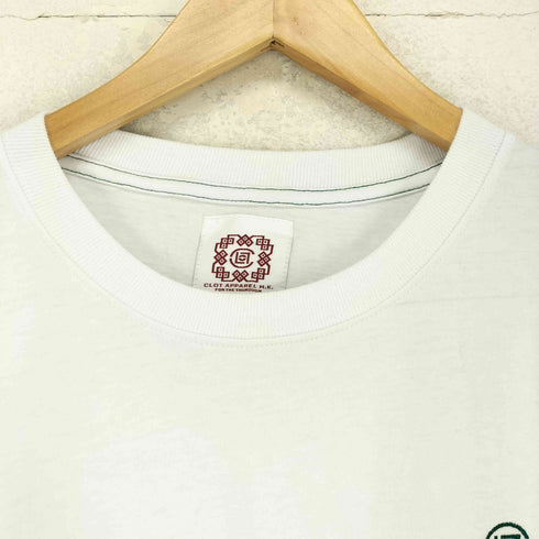 CLOT ロゴ刺繍Tシャツ street メンズ XL