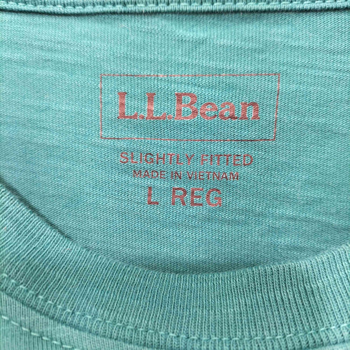 エルエルビーン L.L.Bean オーガニック・コットン・グラフィック・ティ 長袖 米国フィット・レギュラー メンズ L REG