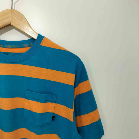 ナイキ NIKE ボーダー S/S ポケット TEE メンズ import:M