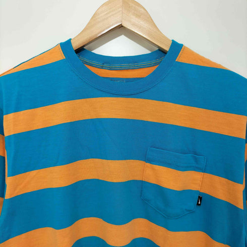 ナイキ NIKE ボーダー S/S ポケット TEE メンズ import:M
