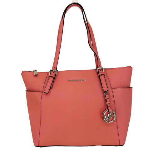 マイケルコース Michael Kors JET SET ITEM ロゴチャーム トートバッグ レディース