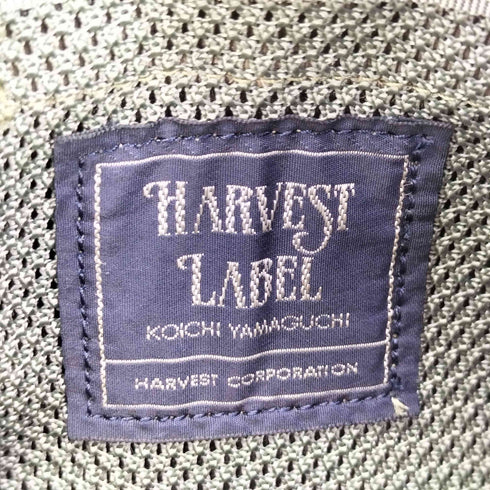 HARVEST LABEL ロゴワッペン マルチポケット ナイロン ショルダーバッグ メンズ