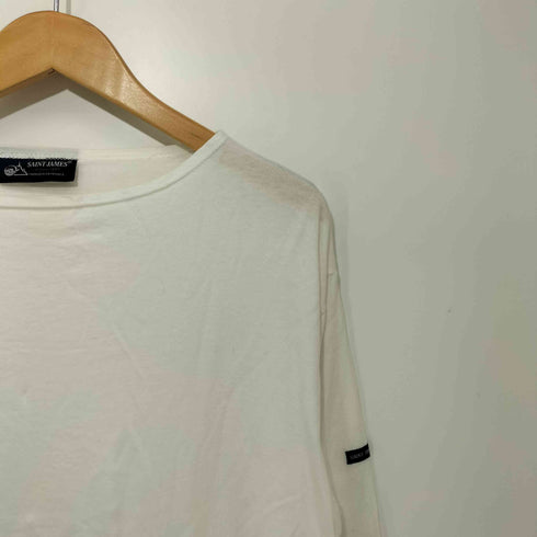 セントジェームス SAINT JAMES L/S バスクシャツ 無地 メンズ