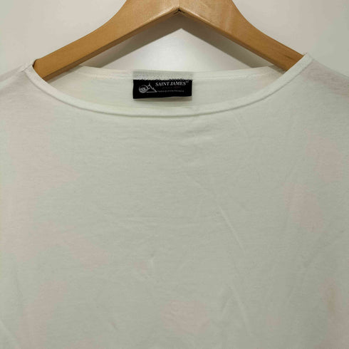 セントジェームス SAINT JAMES L/S バスクシャツ 無地 メンズ